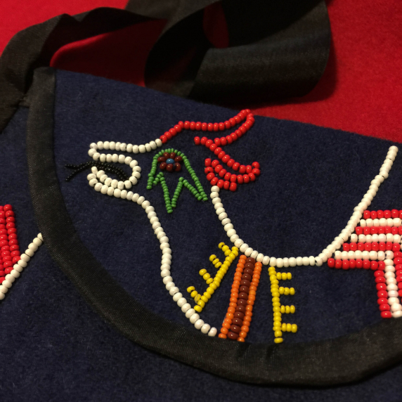 Close up of flap detail