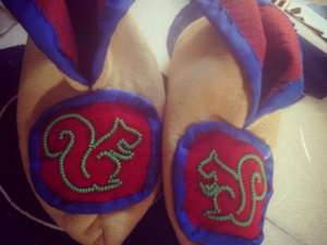 Moccasins for my son 